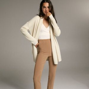 Babaton Kahn Cashmere Cardigan XS Cream